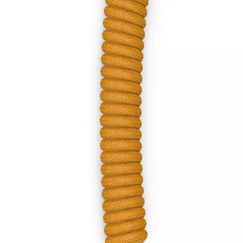 Cable espiral USB GLORIOUS GMMK Glorious Gold para teclados mecánicos, cable espiral extraíble, USB-A a USB-C
