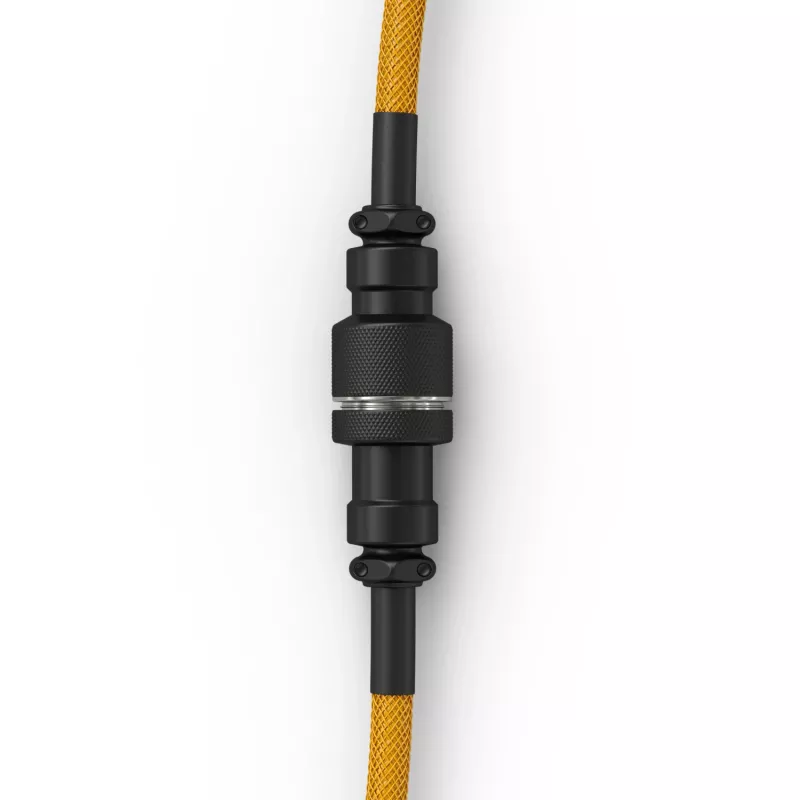 Cable espiral USB GLORIOUS GMMK Glorious Gold para teclados mecánicos, cable espiral extraíble, USB-A a USB-C