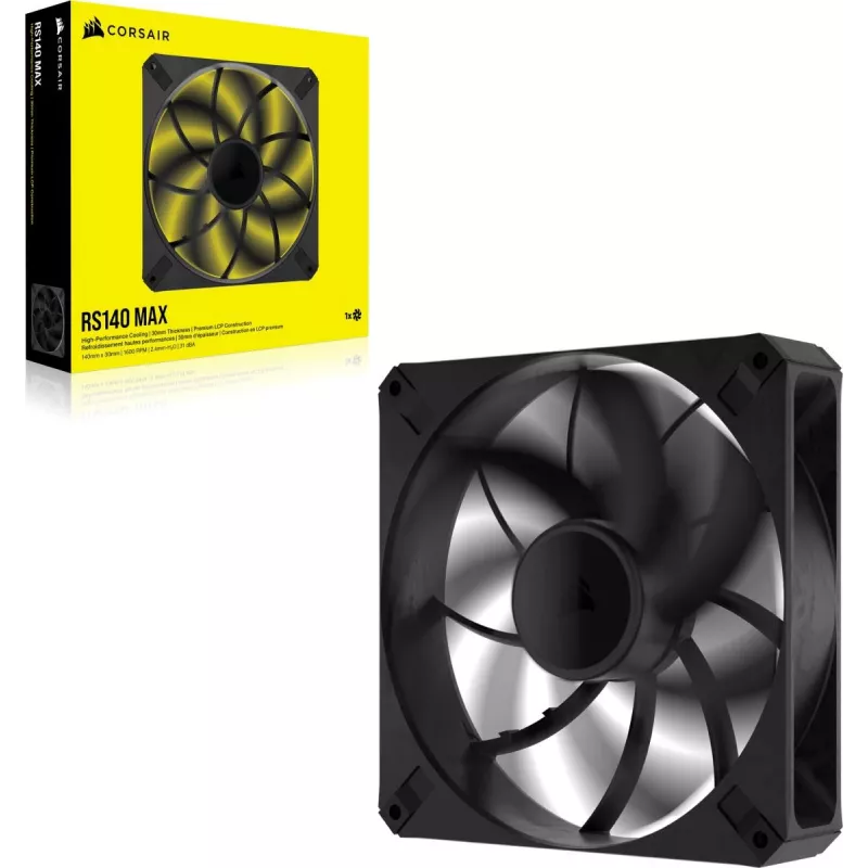 Ventilador CORSAIR - Rs Series Rs140 Max 140mm pack individual