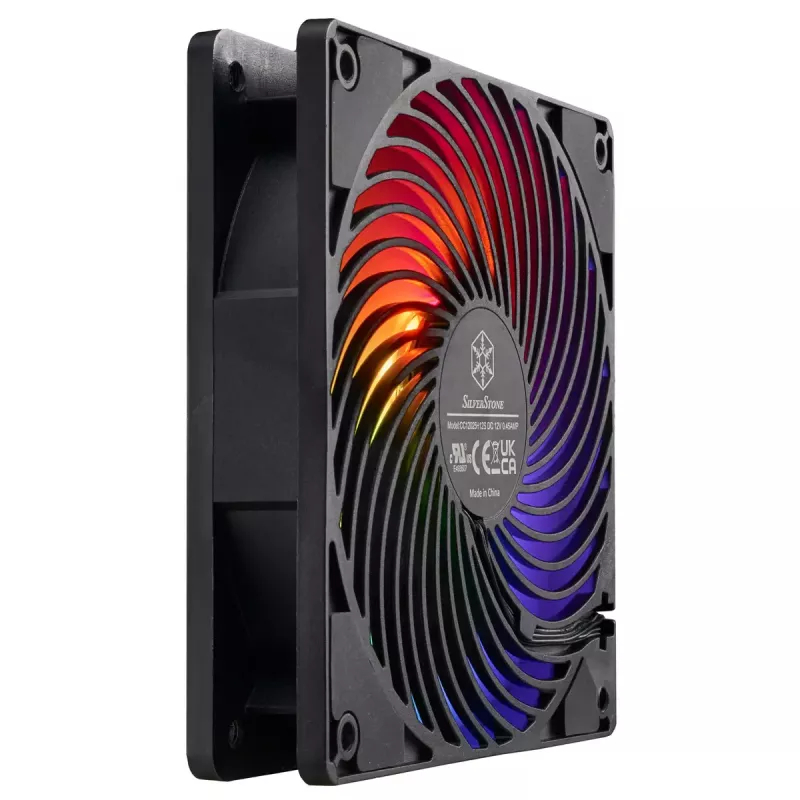 Ventilador de aire Silverstone Penetrator SST-AP120SKB-ARGB 12 cm 2000 RPM