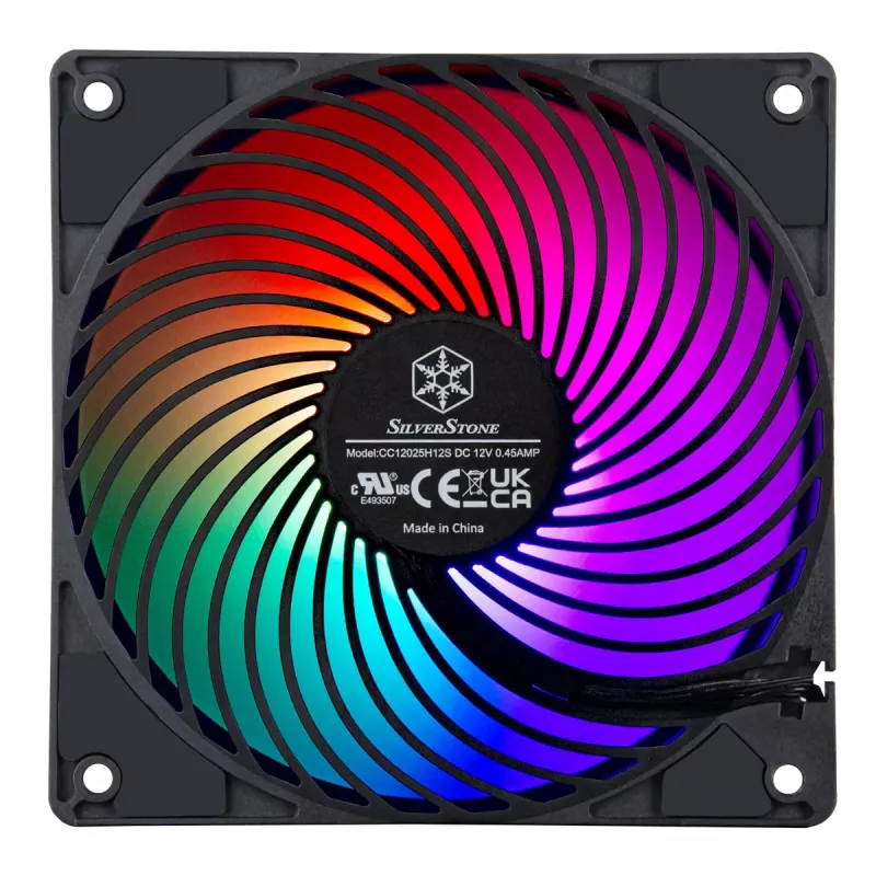 Ventilador de aire Silverstone Penetrator SST-AP120SKB-ARGB 12 cm 2000 RPM