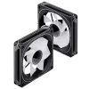 Jonsbo FR-505BR ventilador de caja ARGB con aspas invertidas, PWM, 120 mm, 47,17 CFM, negro