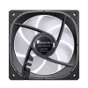 Jonsbo FR-505BR ventilador de caja ARGB con aspas invertidas, PWM, 120 mm, 47,17 CFM, negro