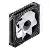Jonsbo FR-505BR ventilador de caja ARGB con aspas invertidas, PWM, 120 mm, 47,17 CFM, negro