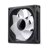 Jonsbo FR-505BR ventilador de caja ARGB con aspas invertidas, PWM, 120 mm, 47,17 CFM, negro