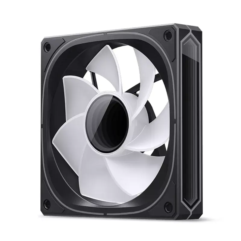 Jonsbo FR-505BR ventilador de caja ARGB con aspas invertidas, PWM, 120 mm, 47,17 CFM, negro