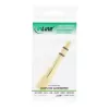 Adaptador de audio InLine conector macho de 6,3 mm / conector hembra de 3,5 mm estéreo dorado metal