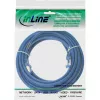 Cable de red InLine S/FTP PiMF Cat.6A libre de halógenos 500MHz azul 10m