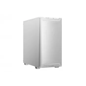 Caja de PC be quiet! PURE BASE 501 Airflow Midi Tower blanca — ATX, 3×140mm delante, 1×140 mm detrás, 5×2,5 pulgadas, 2×3,5 pulgadas, USB‑C, soporte PWM
