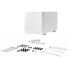 Caja de PC be quiet! PURE BASE 501 Airflow Midi Tower blanca — ATX, 3×140mm delante, 1×140 mm detrás, 5×2,5 pulgadas, 2×3,5 pulgadas, USB‑C, soporte PWM