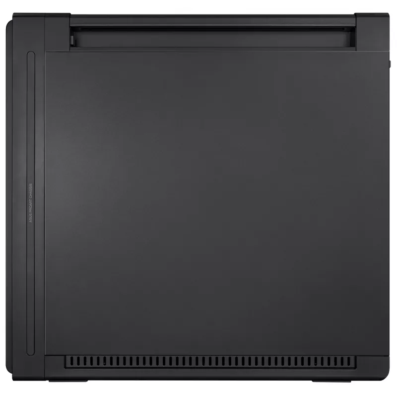 Caja de PC ASUS ProArt PA602 Midi Tower Negro – compatible con ATX/EATX, cristal templado, 2 ventiladores frontales de 200 mm, radiador superior de 360 mm, GPU hasta 450 mm