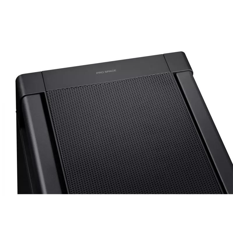 Caja de PC ASUS ProArt PA602 Midi Tower Negro – compatible con ATX/EATX, cristal templado, 2 ventiladores frontales de 200 mm, radiador superior de 360 mm, GPU hasta 450 mm