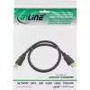 InLine Cable HDMI High Speed con Ethernet Premium 4K2K macho / macho negro 3 m