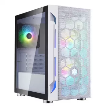 Caja de PC Silverstone FARA H1M PRO Torre Blanca