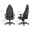 Silla gaming noblechairs LEGEND TX Asiento acolchado Gris antracita