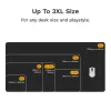 Alfombrilla Glorious Gaming Glorious Mouse Pad 2 XXL Stitched negra