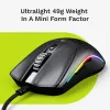 Ratón gaming Glorious Gaming Model O 2 Mini RGB negro