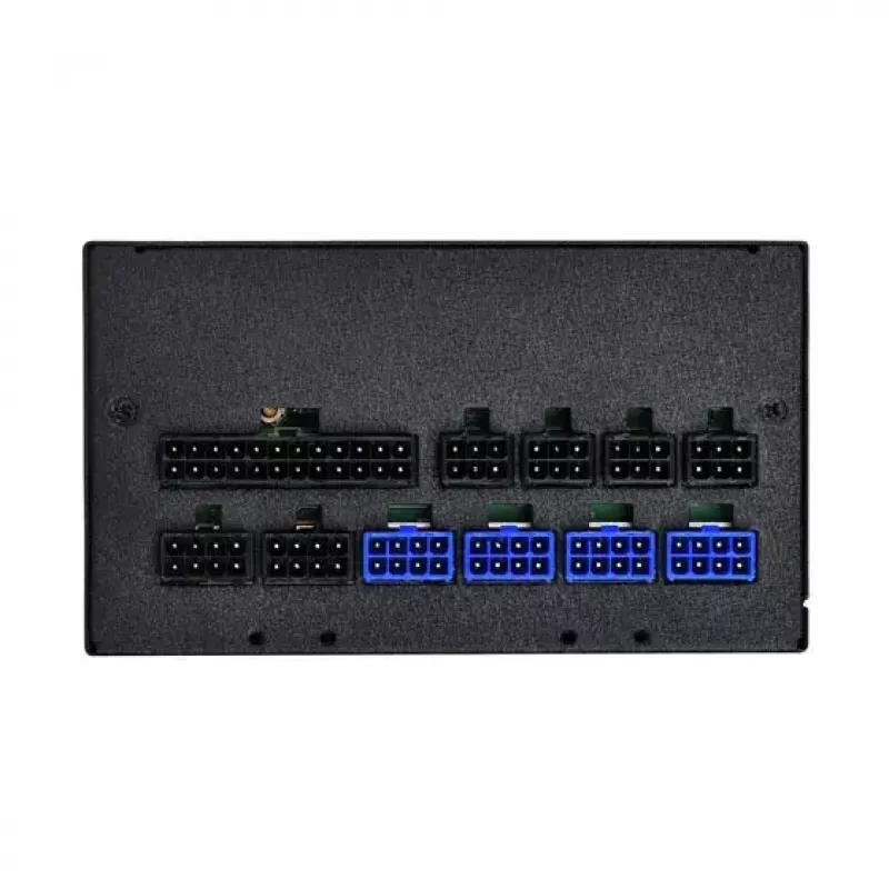 Fuente de alimentación SILVERSTONE ST1200-PTS 1200 W 80 PLUS Platinum, 20+4-Pin ATX, ventilador de 120 mm, negro