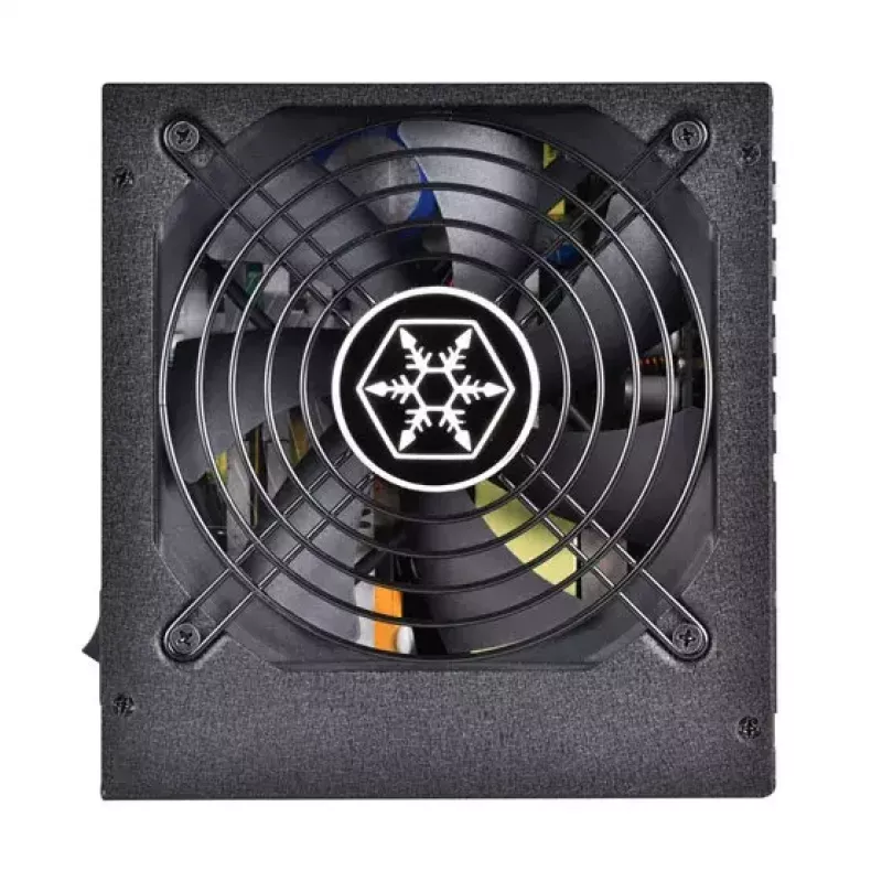 Fuente de alimentación SILVERSTONE ST1200-PTS 1200 W 80 PLUS Platinum, 20+4-Pin ATX, ventilador de 120 mm, negro