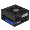 Fuente de alimentación SILVERSTONE ST1200-PTS 1200 W 80 PLUS Platinum, 20+4-Pin ATX, ventilador de 120 mm, negro