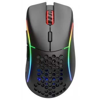 Ratón Glorious Gaming Glorious Model D Wireless – negro mate, diestro, RF Wireless, 19000 DPI, negro