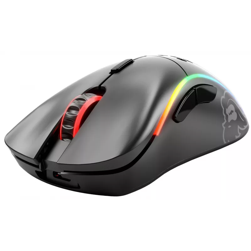Ratón Glorious Gaming Glorious Model D Wireless – negro mate, diestro, RF Wireless, 19000 DPI, negro