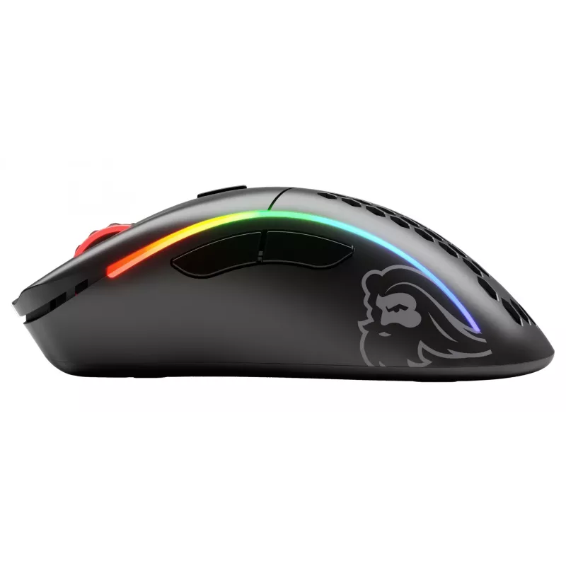 Ratón Glorious Gaming Glorious Model D Wireless – negro mate, diestro, RF Wireless, 19000 DPI, negro