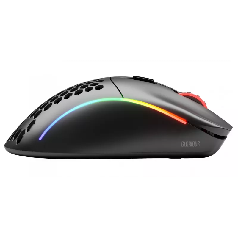 Ratón Glorious Gaming Glorious Model D Wireless – negro mate, diestro, RF Wireless, 19000 DPI, negro