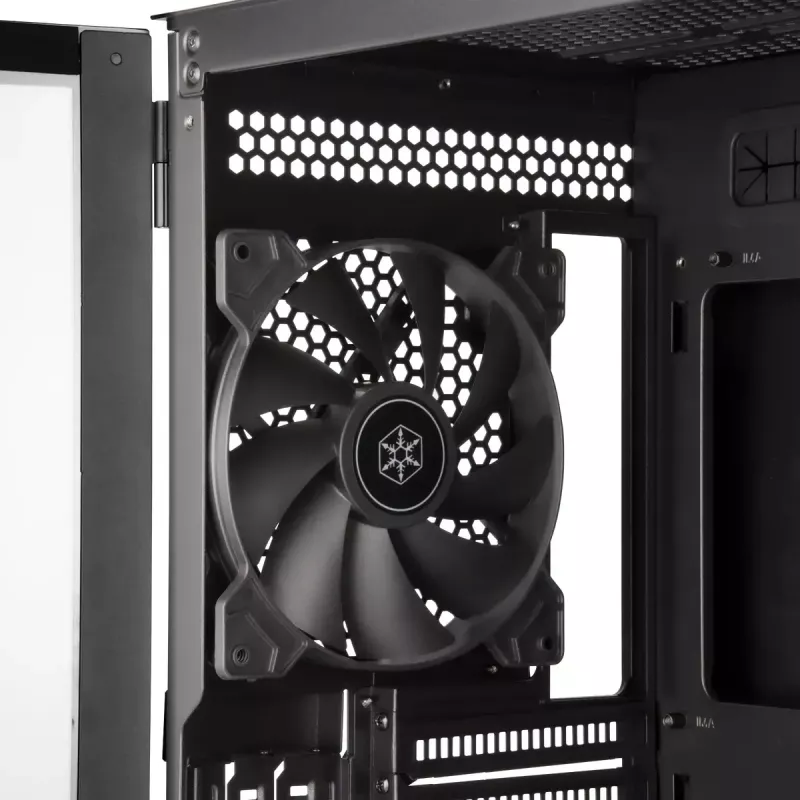 Caja de PC Silverstone SETA H1 Midi Tower negra