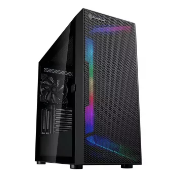 Caja de PC Silverstone SETA H1 Midi Tower negra