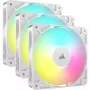 Ventilador Corsair RS120 ARGB 12 cm blanco 420–2100 U/min 3 uds.