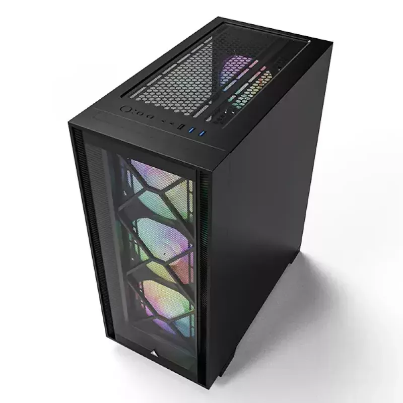 Caja de PC Montech AIR 1000 PREMIUM Midi Tower negra