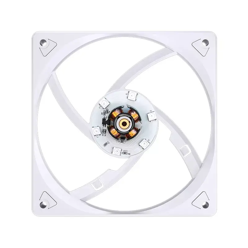 Jonsbo CR-3000 ARGB disipador de CPU de doble torre, 2 x 120 mm, blanco