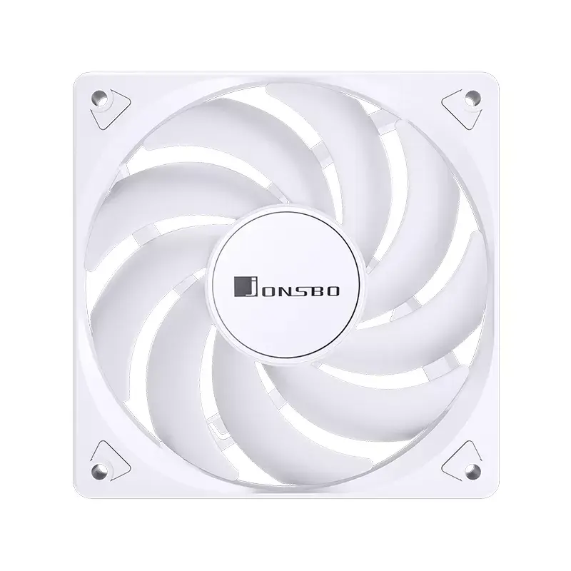 Jonsbo CR-3000 ARGB disipador de CPU de doble torre, 2 x 120 mm, blanco
