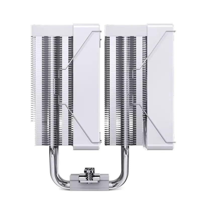 Jonsbo CR-3000 ARGB disipador de CPU de doble torre, 2 x 120 mm, blanco