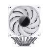 Jonsbo CR-3000 ARGB disipador de CPU de doble torre, 2 x 120 mm, blanco