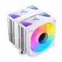 Jonsbo CR-3000 ARGB disipador de CPU de doble torre, 2 x 120 mm, blanco