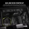 CORSAIR Rx Series iCUE LINK RX120 Kit de ventiladores triple de 120 mm
