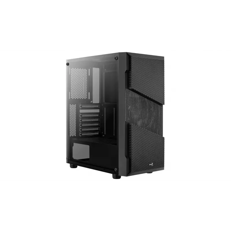 Aerocool Menace Saturn FRGB Midi Tower Negro