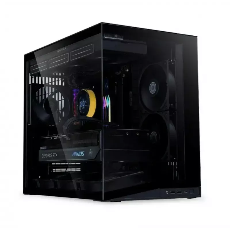 Caja de PC Lian Li O11 Dynamic Mini V2 Flow Negro