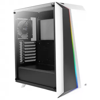 Caja de PC Aerocool Cylon Pro Tempered Glass Midi Tower Blanco