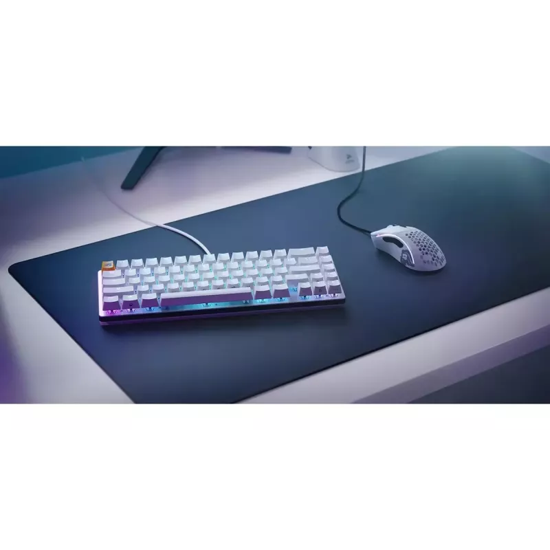 Teclado Glorious PC Gaming Race GMMK 2 65% Mechanical RGB Blanco