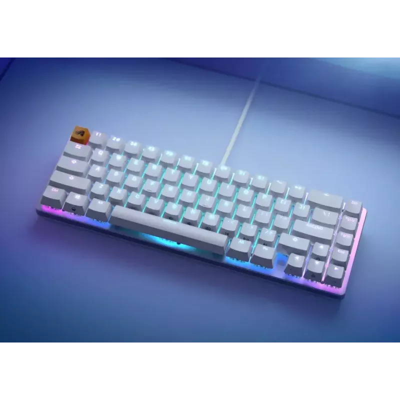 Teclado Glorious PC Gaming Race GMMK 2 65% Mechanical RGB Blanco