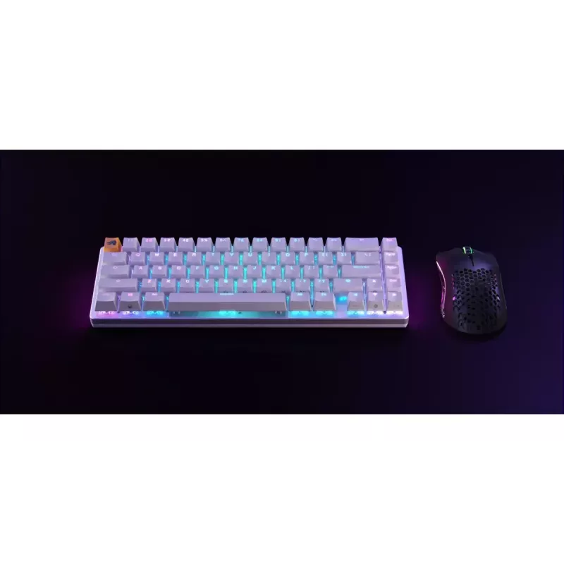 Teclado Glorious PC Gaming Race GMMK 2 65% Mechanical RGB Blanco
