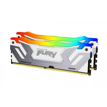 Kingston Technology FURY 48 GB 8400 MT/s DDR5 CL40 CUDIMM (Kit de 2 uds.) Renegade RGB White XMP