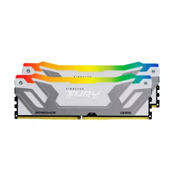 Kingston Technology FURY 48 GB 8400 MT/s DDR5 CL40 CUDIMM (Kit de 2 uds.) Renegade RGB White XMP