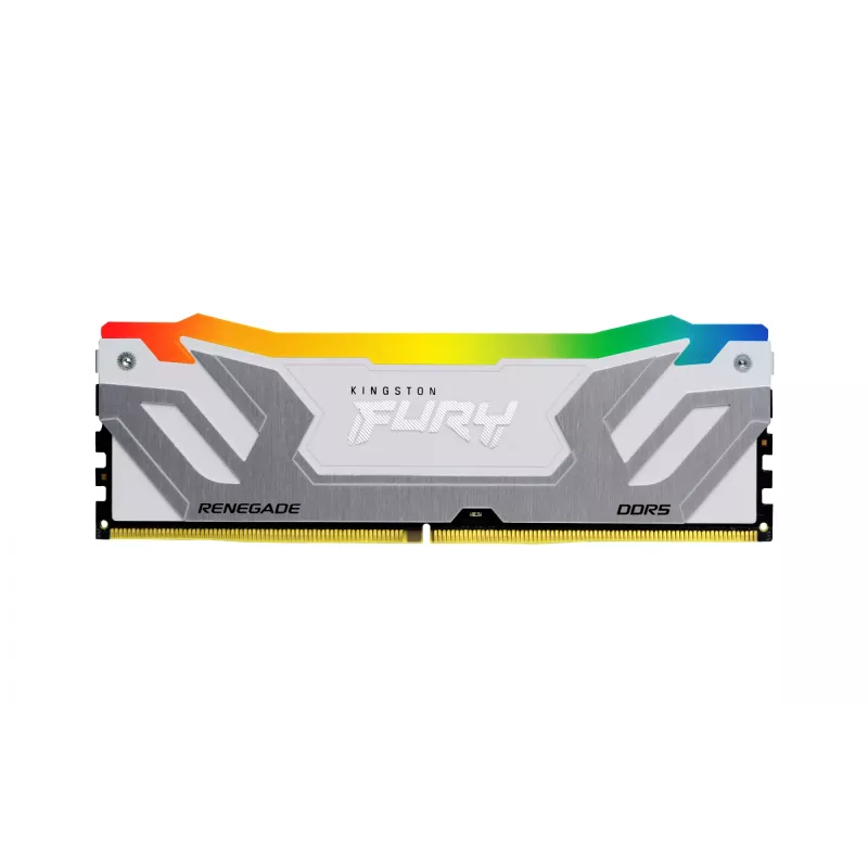 Kingston Technology FURY 48 GB 8400 MT/s DDR5 CL40 CUDIMM (Kit de 2 uds.) Renegade RGB White XMP