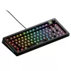 Teclado mecánico GLORIOUS GMMK 3 75% Barebones USB con cable RGB Negro