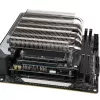 Disipador/ventilador Thermalright AXP120-X67 12 cm Negro Gris Metálico