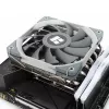 Disipador/ventilador Thermalright AXP120-X67 12 cm Negro Gris Metálico